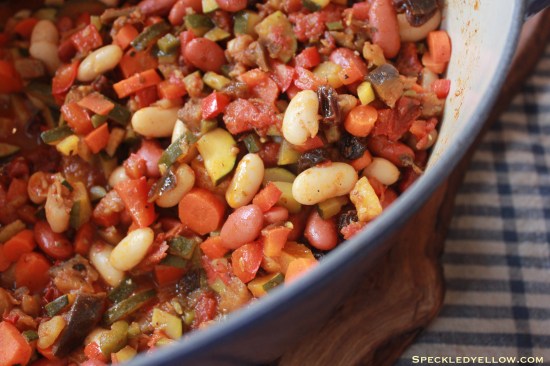 Spicy Vegetarian Chili 