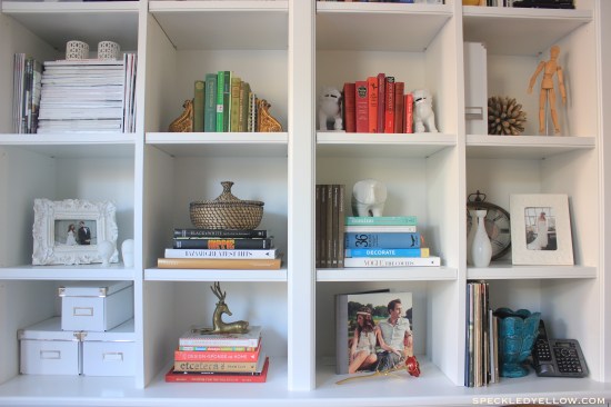 How to Style a Bookshelf 