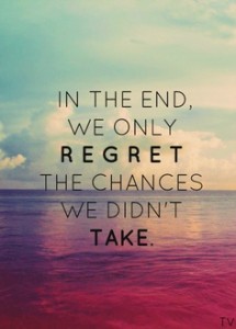 Wisdom Wednesday: Taking chances 