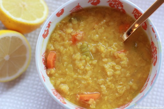 Lemony Lentil Soup 