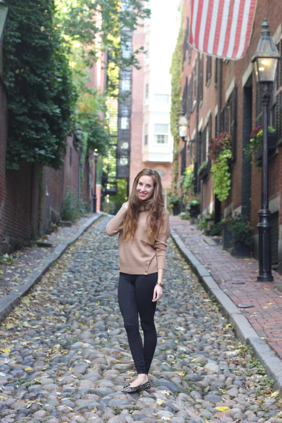 Cozy Layers and Cashmere in Beacon Hill/speckledyellow.com