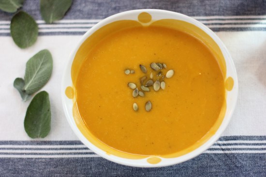 Healthy Butternut Squash Soup!
