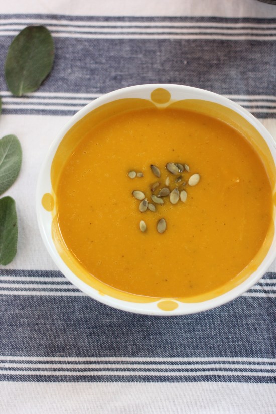 Healthy Butternut Squash Soup!