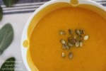 Healthy Roasted Butternut Squash Soup!