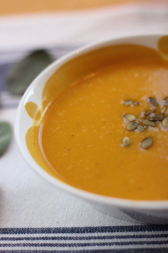 Healthy Butternut Squash Soup!