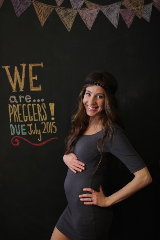 We Have a Bun Cookin in the Oven! speckledyellow.com